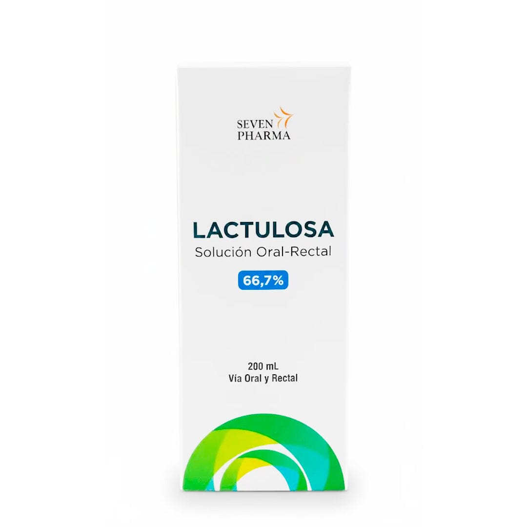 Lactulosa solución oral - rectal 66,7 x200 ml Seven Pharma